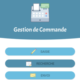 Application de création de commande pour EBP !